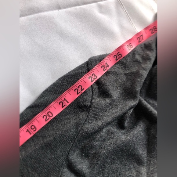 Dark Grey Open Front Lightweight Cardigan - Picture 3 of 12